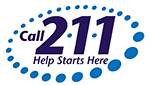 Logo for Call 2-1-1 program